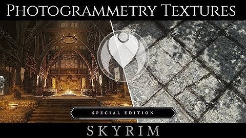 NEW PHOTOGRAMMETRY TEXTURES: SKYLAND - WHITERUN | Skyrim SE Ultra ENB Graphics