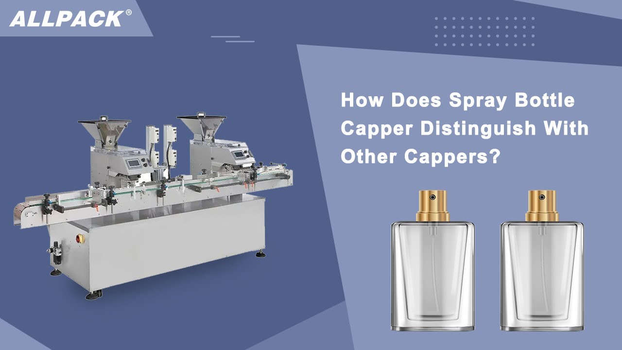 How Does Spray Bottle Capper Distinguish With Other Cappers? YouTube