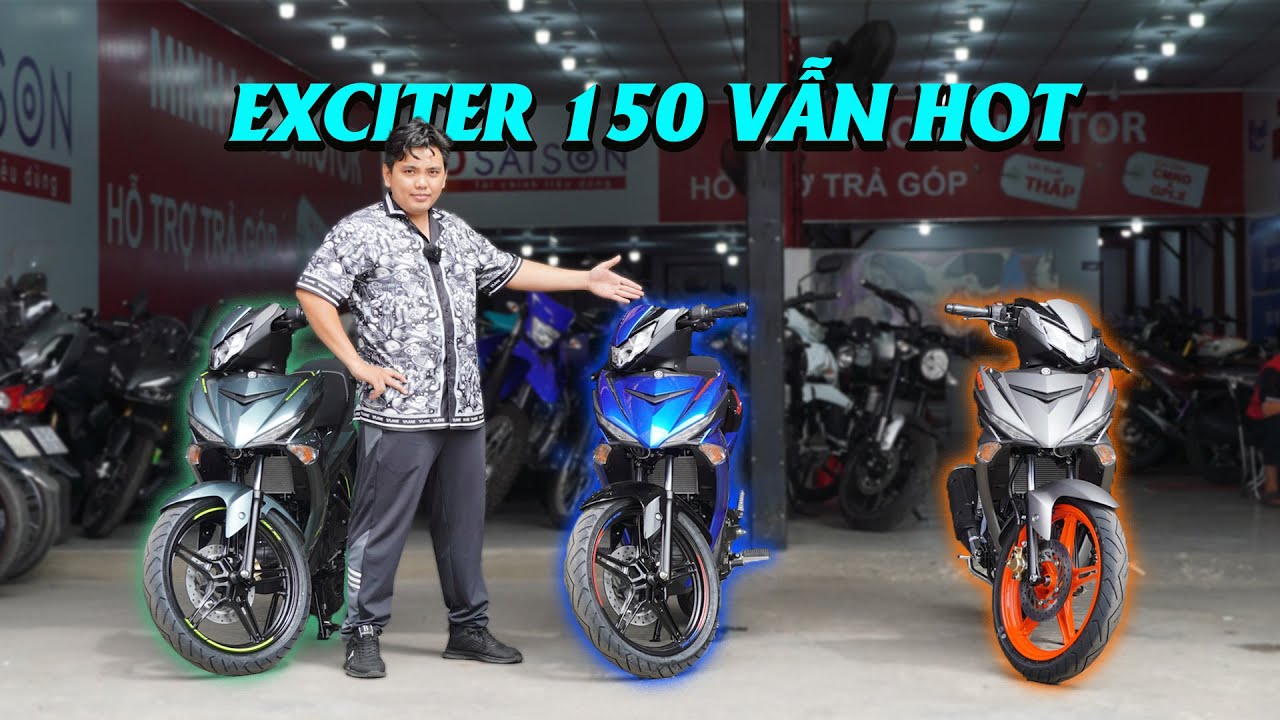 Sơn xe máy Exciter 150 màu xám xi măng cực đẹp  Sơn Xe Sài Gòn