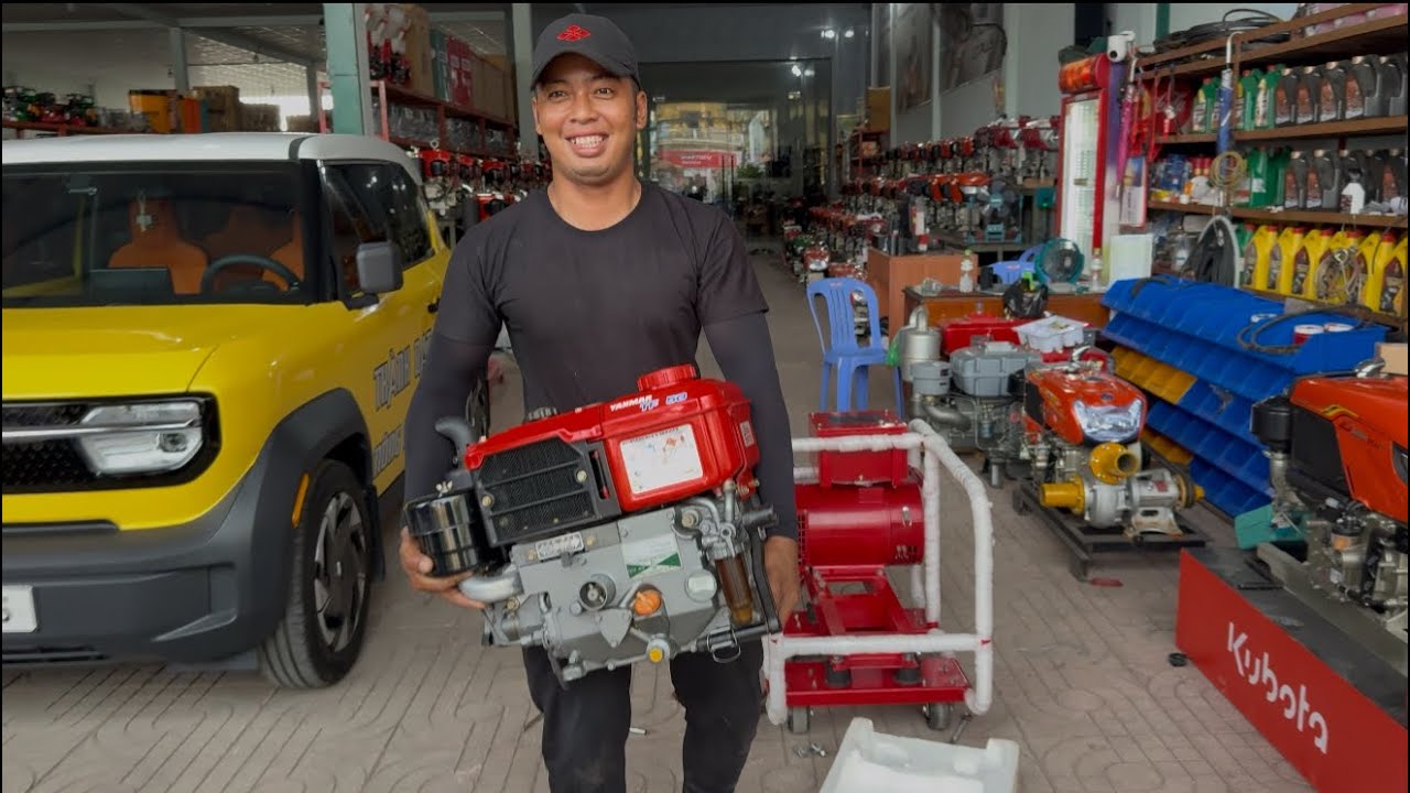 Giao máy Yanmar TF50 siêu đẹp bị người Nhật lãng quên - AE cần máy đẹp thì liên hệ 0943366687 - 