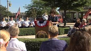 Dedication of the Blue Star Memorial Marker-Telegraph Road Train Station