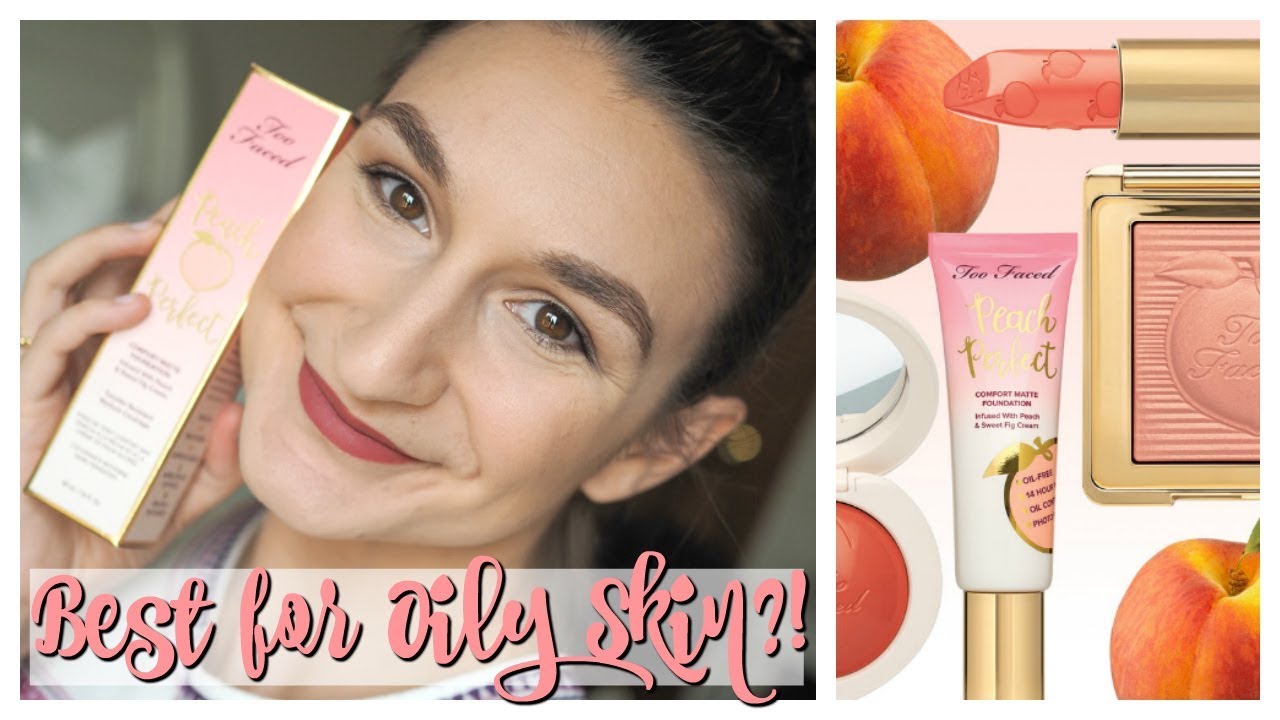 Too Faced Peaches And Cream Peach Perfect Comfort Matte Foundation