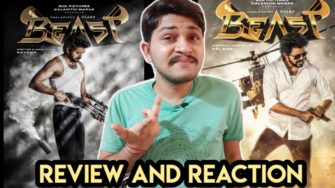 Thalapathy Vijay Beast Movie Release Update | Beast First And Second Look Reaction and Review |