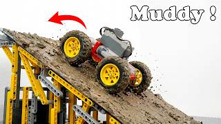 The Mud Slope Challenge for LEGO Car | Smart Lego