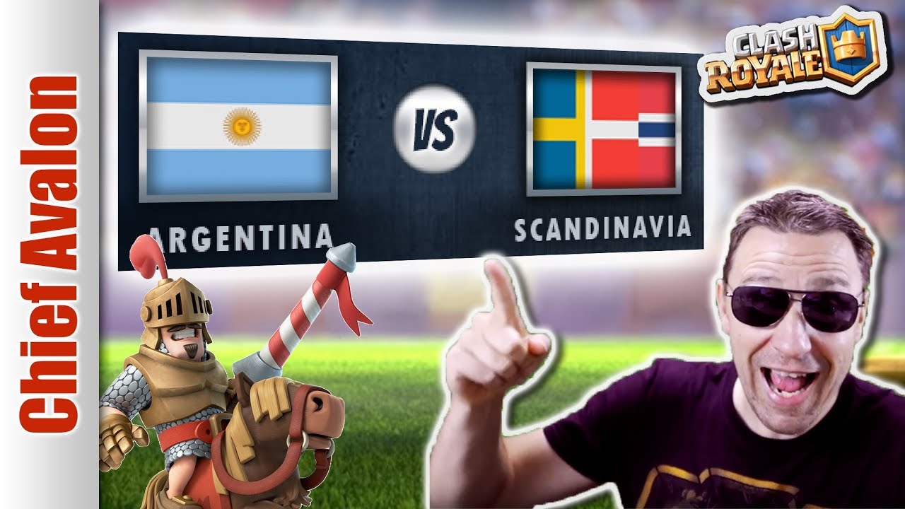 MGL WORLDS TOP 32: ARGENTINA vs SCANDINAVIA - Clash Royale eSports