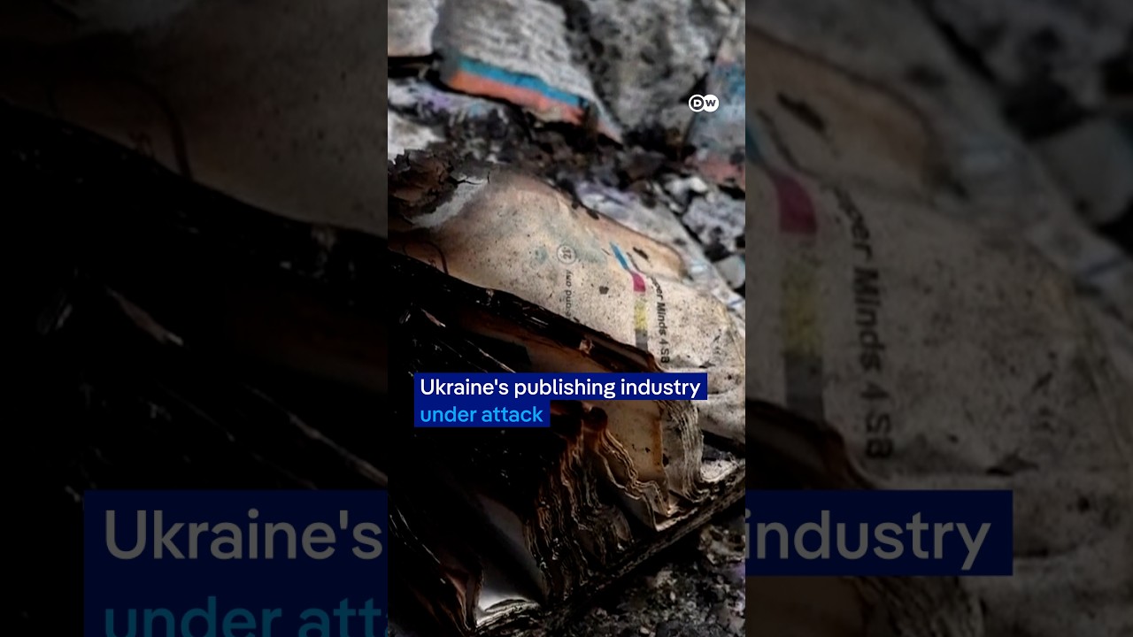 Ukraine's publishing industry under attack | DW Business