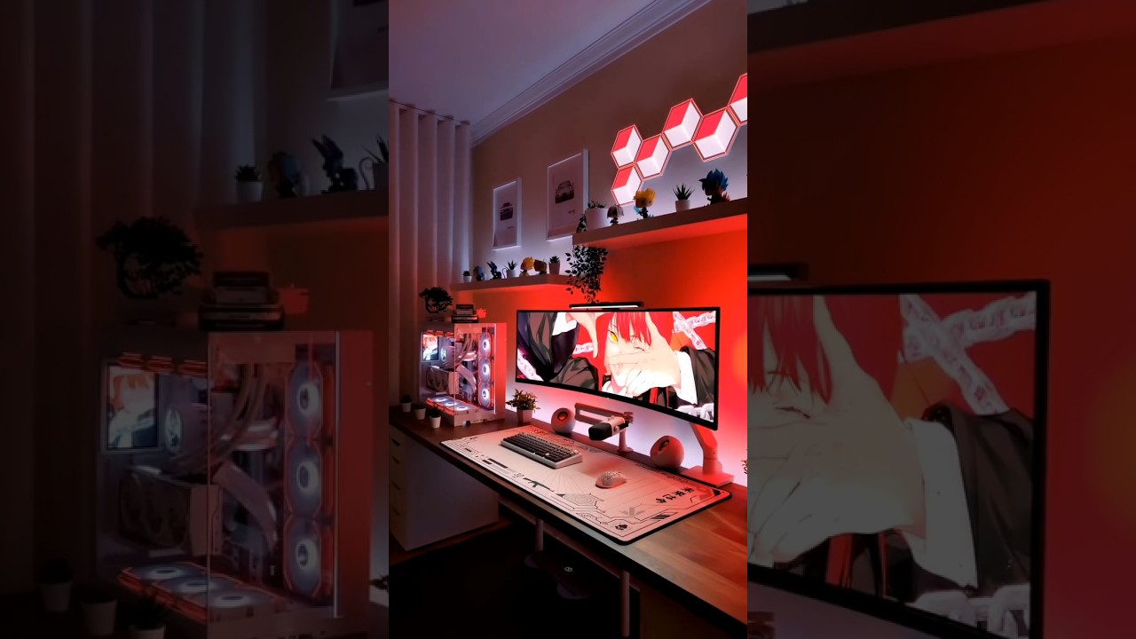 Aesthetic Desk Setup 😱 | The Edit Desk | 