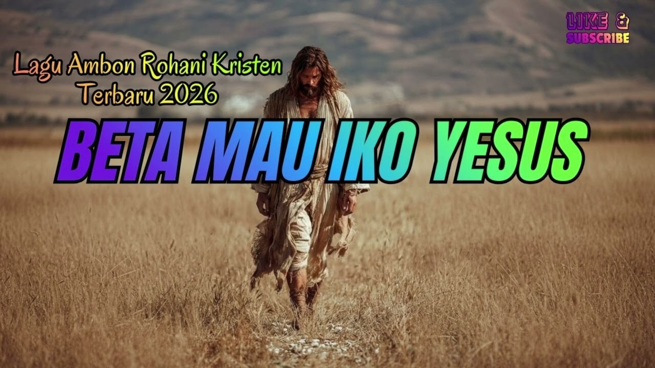 BETA MAU IKO YESUS || Lagu Ambon Rohani Kristen Terbaru 2026