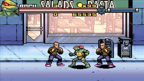 TMNT - GBA - Cheat Codes #emulator #cheatcodes #gba