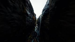 Deep in the mountains of Faroe Islands tiktok p_shep1 #drone #aerial #shorts