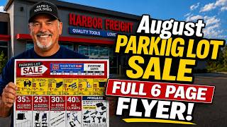🚨 These UPDATED! Harbor Freight August Parking Lot Sale Deals Are INSANE! | Full Ad Leaked!