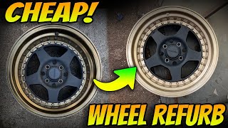 How To Paint Your Wheels On A *BUDGET* in 5 minutes