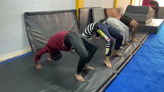 Learn Gymnastic Basic Video Fly Flipper Gymanstic Classes Parkour Academy For Kids Adults