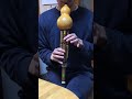 葫蘆絲（ひょうたん笛）を使った差音の実演動画