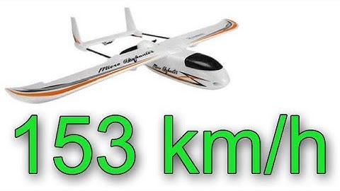 Eachine Micro SkyHunter. How fast can it fly? Part 1. 153 km/h