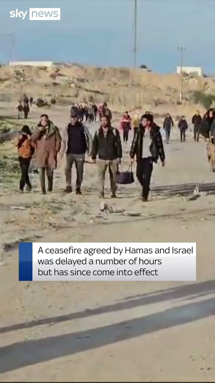 Gazans return to Rafah on foot after Israeli troops leave