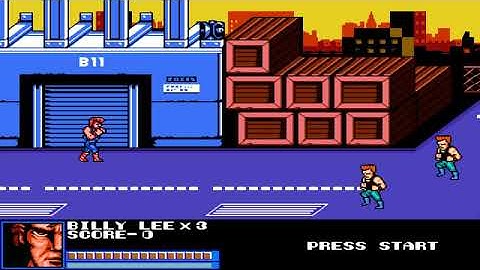OpenBOR NES Double Dragon Ⅱ Remix Gameplay ⬇ Download