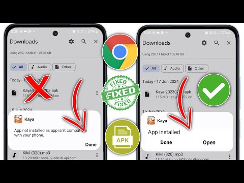 應用程式未安裝|應用程式與您的手機不相容 |修復所有 Android 設備