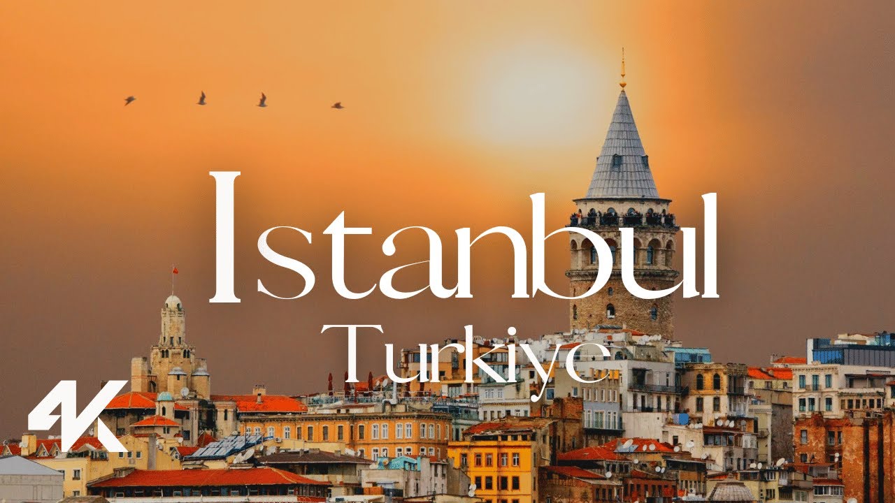Istanbul Aerial View Tour 4k Drone 2023 - Istanbul, Turkey (Turkiye)