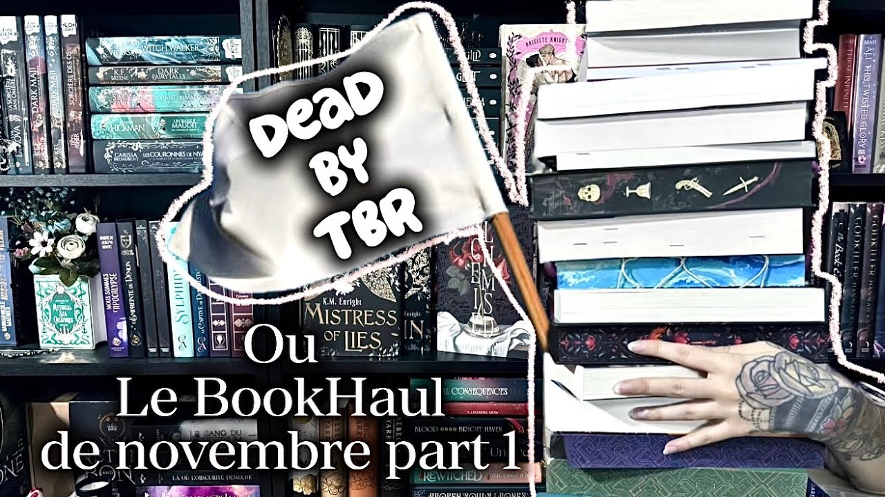 Dead by TBR ou la partie 1 du bookhaul du mois de novembre