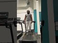 Inclined back steps for the knee strength…. #gym #motivation