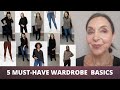 5  Winter Wardrobe  Essentials | Over 50 Fashion | Outfit Inspiration