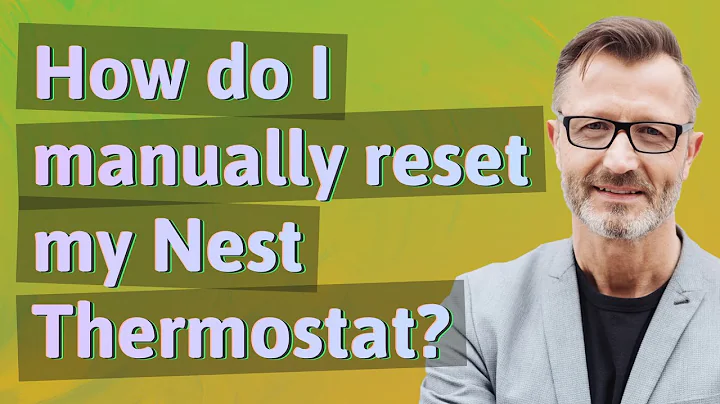 How do I manually reset my Nest Thermostat?