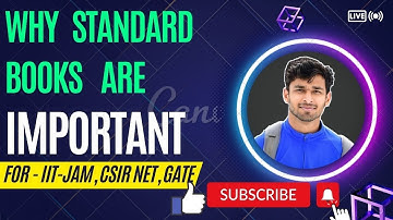 Why standard books are important | IIT JAM, CSIR NET, and  GATE | IIT JAM 2023 | VY Sir