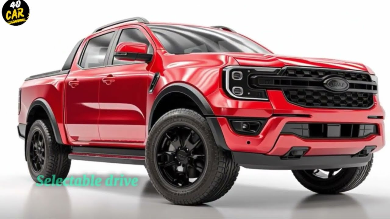NEW 2026 Ford Ranger Red | Full Review Inside & Out | New USA truck 