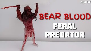 NECA Bear Blood Feral Predator from Prey Action Figure Review