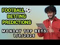 Football Predictions for today 1/9/2025, soccer tips predictions | betting tips #footballprediction