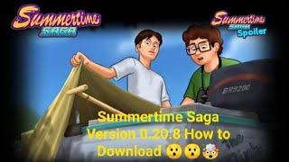 How To Download Summertime Saga | Version 0.20.8 (Main Story Update) | Links In The Description