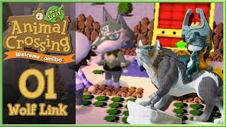 Animal Crossing New Leaf Let's Play - Welcome Amiibo Day 1: Wolf Link