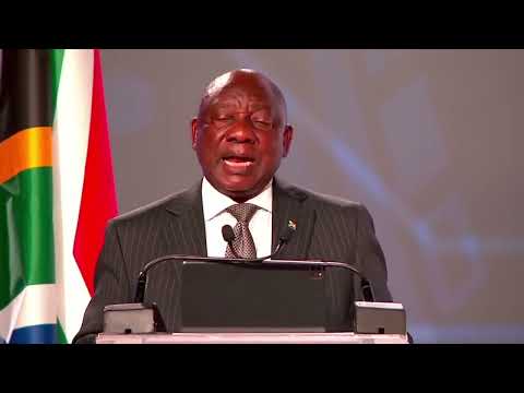 President Cyril Ramaphosa opening inaugural Black Industrialists and Exporters Conference