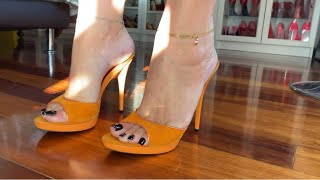 Walking With My Lovely Maison Ernest New Mules