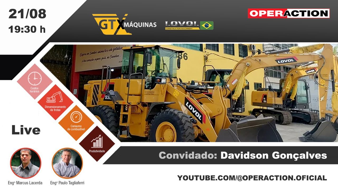 GTX MÁQUINAS - Dealer LOVOL MG - MERCADO, PRODUTOS E MUITO MAIS - DAVIDSON GONÇALVES