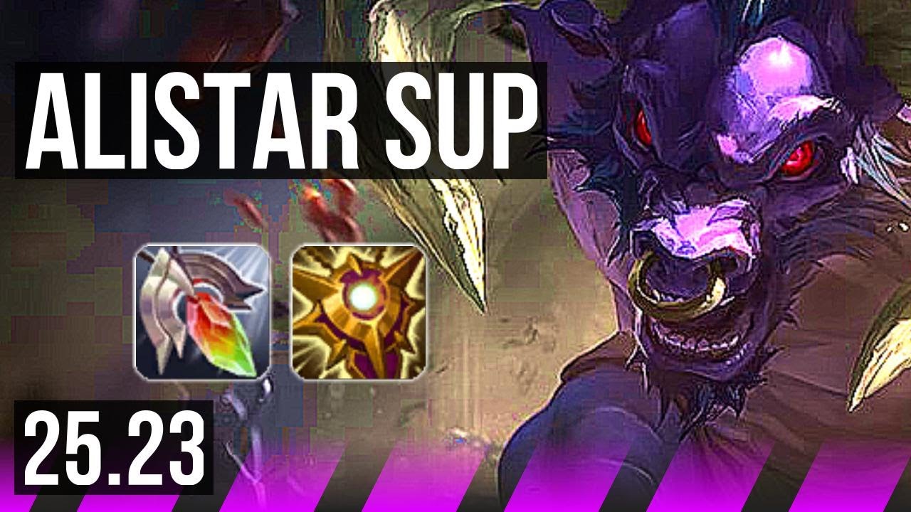 ALISTAR & Xayah vs PYKE & Seraphine (SUP) | EUW Master | 25.23