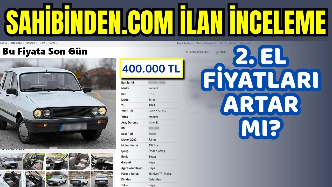 🔴 CANLI: ALINACAK EN İYİ ARABALAR | Sahibinden İlan No İnceleme - 2 Mart 2026