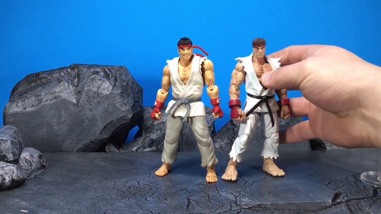 S.H. Figuarts Street Fighter V Ryu Review - YouTube