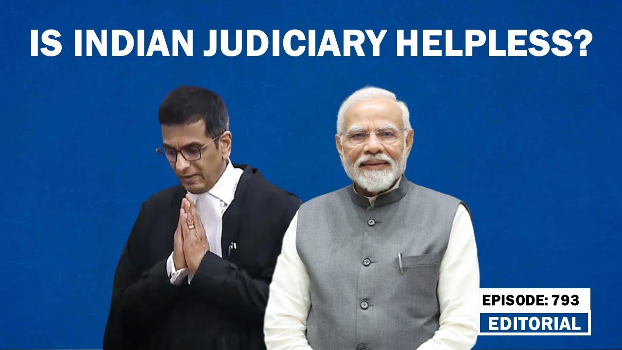 Editorial with Sujit Nair: Is Indian Judiciary Helpless? - YouTube