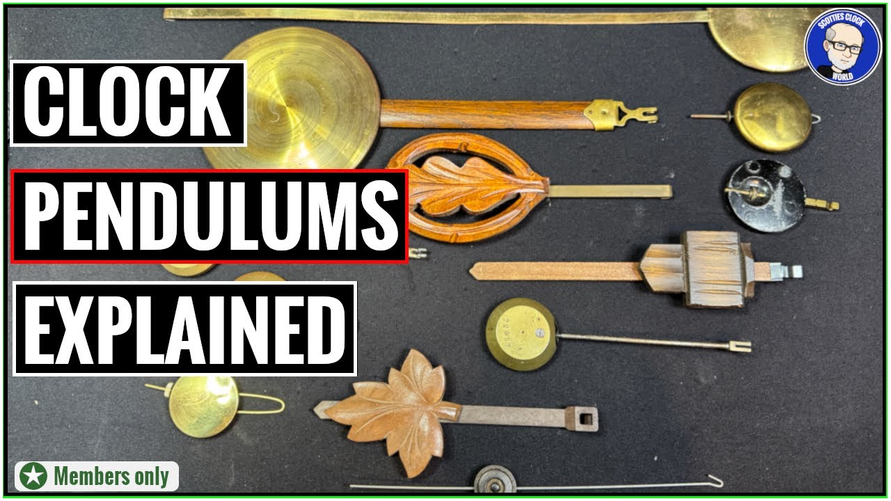 vip-Clock Pendulums Explained - YouTube