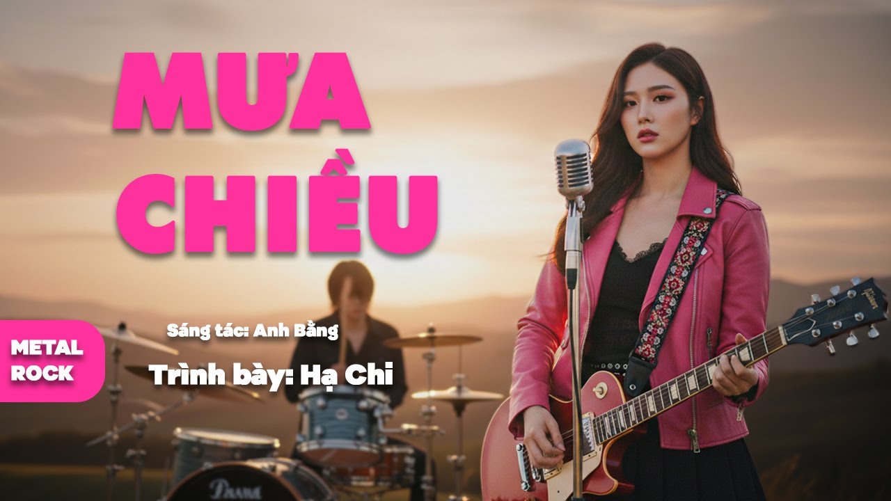 Mưa Chiều - Anh Bằng | Hạ Chi Thích Hát - Bản Phối Rock Ballad Mới Lạ, Nghe Là Mê