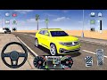 Volkswagen Atlas Uber Taxi Driving In Simulator Game - Taxi Car Simulator : EVO - Android Gameplay
