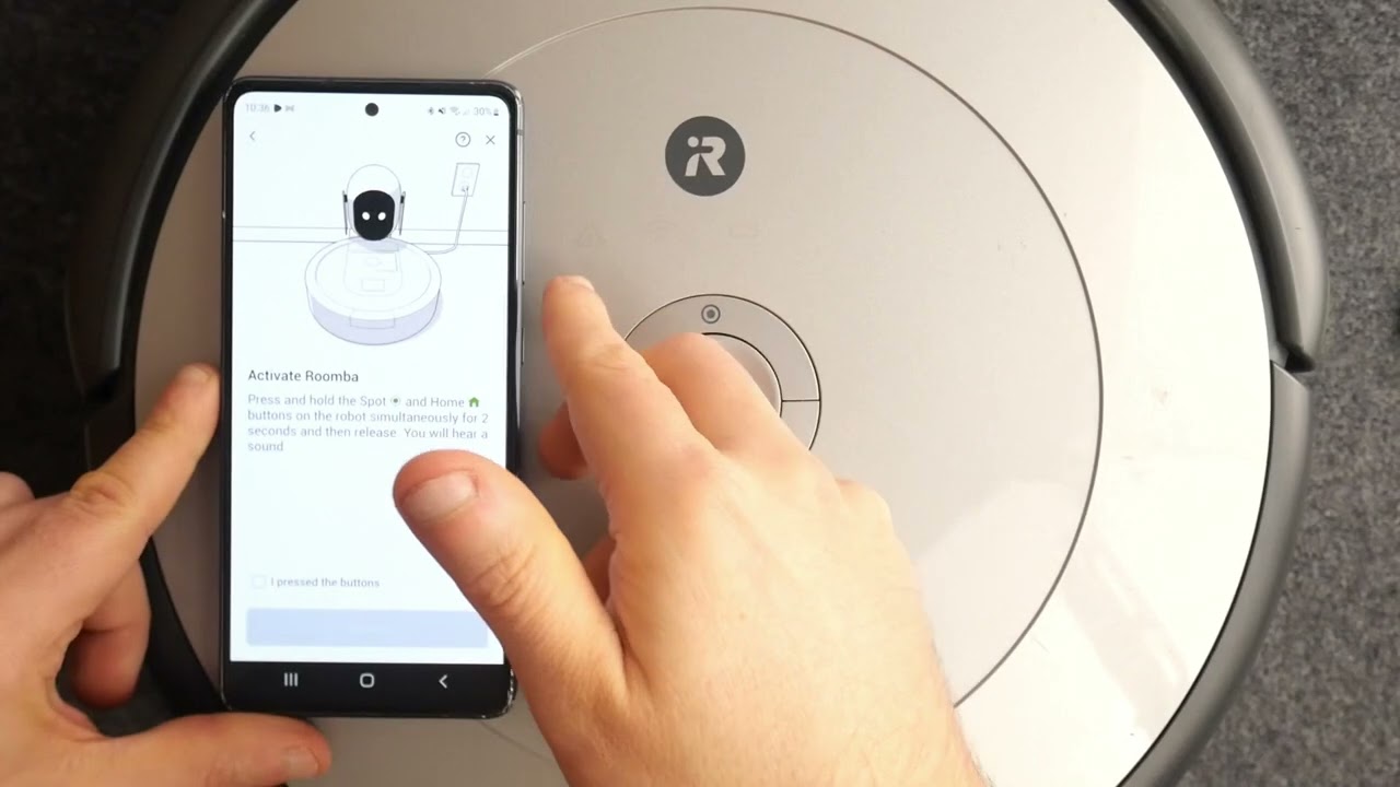 to Connect iRobot Wi-Fi - Add iRobot Roomba Vacuum Robot to the Home Internet Network YouTube