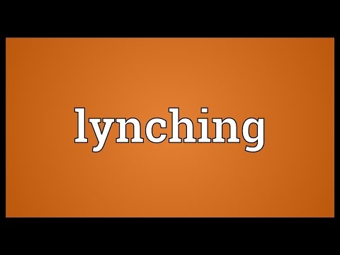 Lynching Meaning