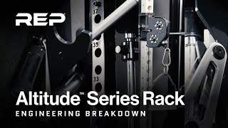REP Fitness Altitude Series Rack Engineering Short Breakdown