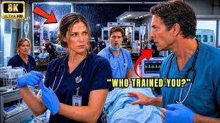 “Who Trained You” Chief Surgeon Asked After Seeing the Nurse Stitch the Wound—She Replied, “JSOC.”