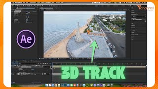 ✅ Hướng dẫn ghép chữ, ảnh, logo 3D TRACK NÂNG CAO với AFTER EFFECT