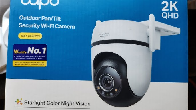 TP-Link Tapo 2K QHD Pan/Tilt Wi-Fi Camera | Physical Privacy Mode | Color  Night Vision | AI Detection | Motion Tracking | 2-Way Audio | Local/Cloud