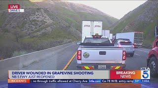 NB lanes of 5 Freeway finally reopen hours after shooting